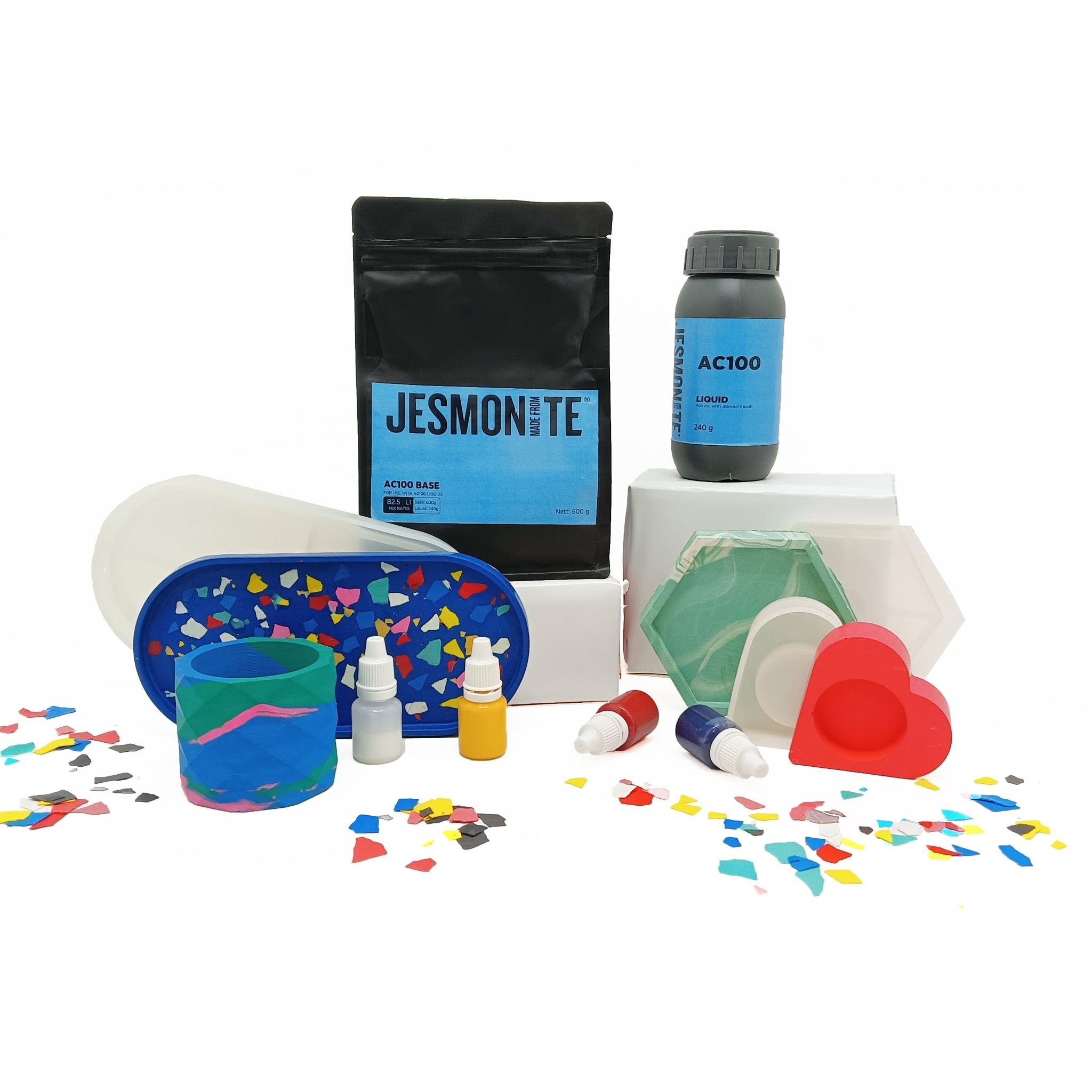 Custom Jesmonite AC100 Starter Kit (Make your Own Kit) - BohriAli.com