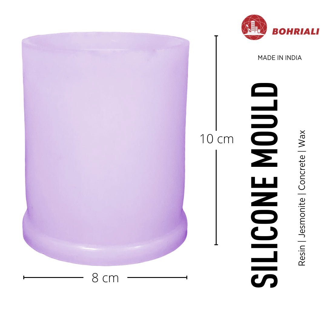 Cylinder Silicone Planter Mould - BohriAli.com