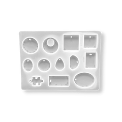 Eco-Mould: 12 Shapes jewellery Silicone Mould - BohriAli.com