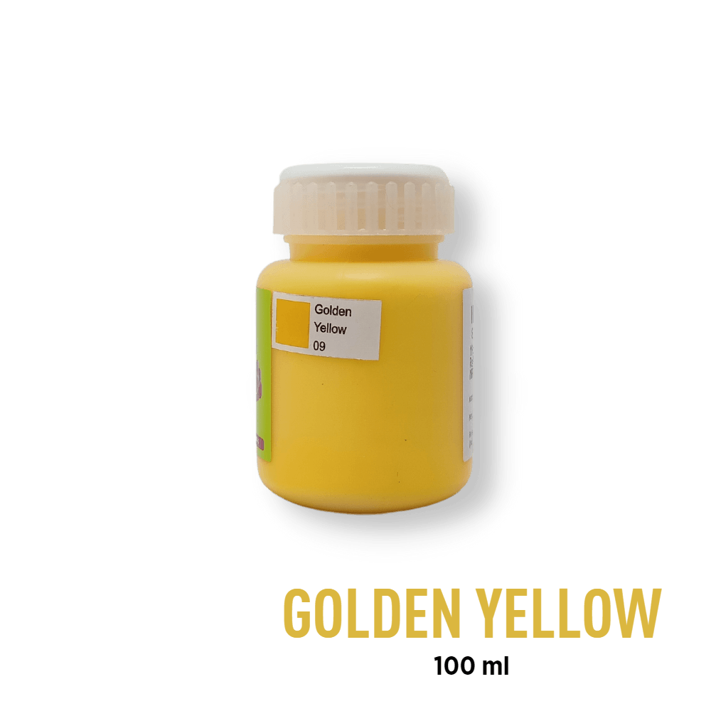 Fevicryl Acrylic Paint - Golden Yellow (09)