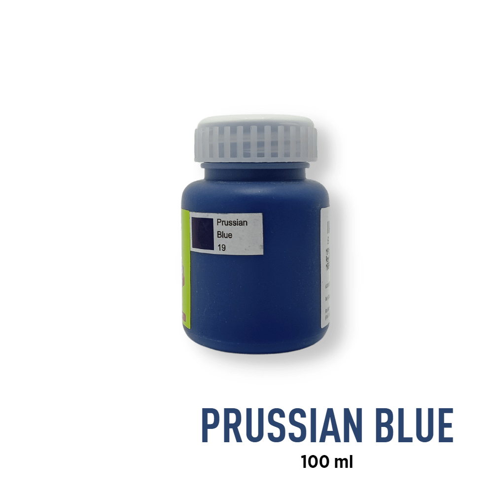 Fevicryl Acrylic Paint - Prussian Blue (19) - BohriAli.com