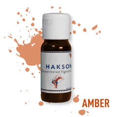 Haksons Concentrated (Translucent) Pigments for Epoxy Resin - Amber - BohriAli.com