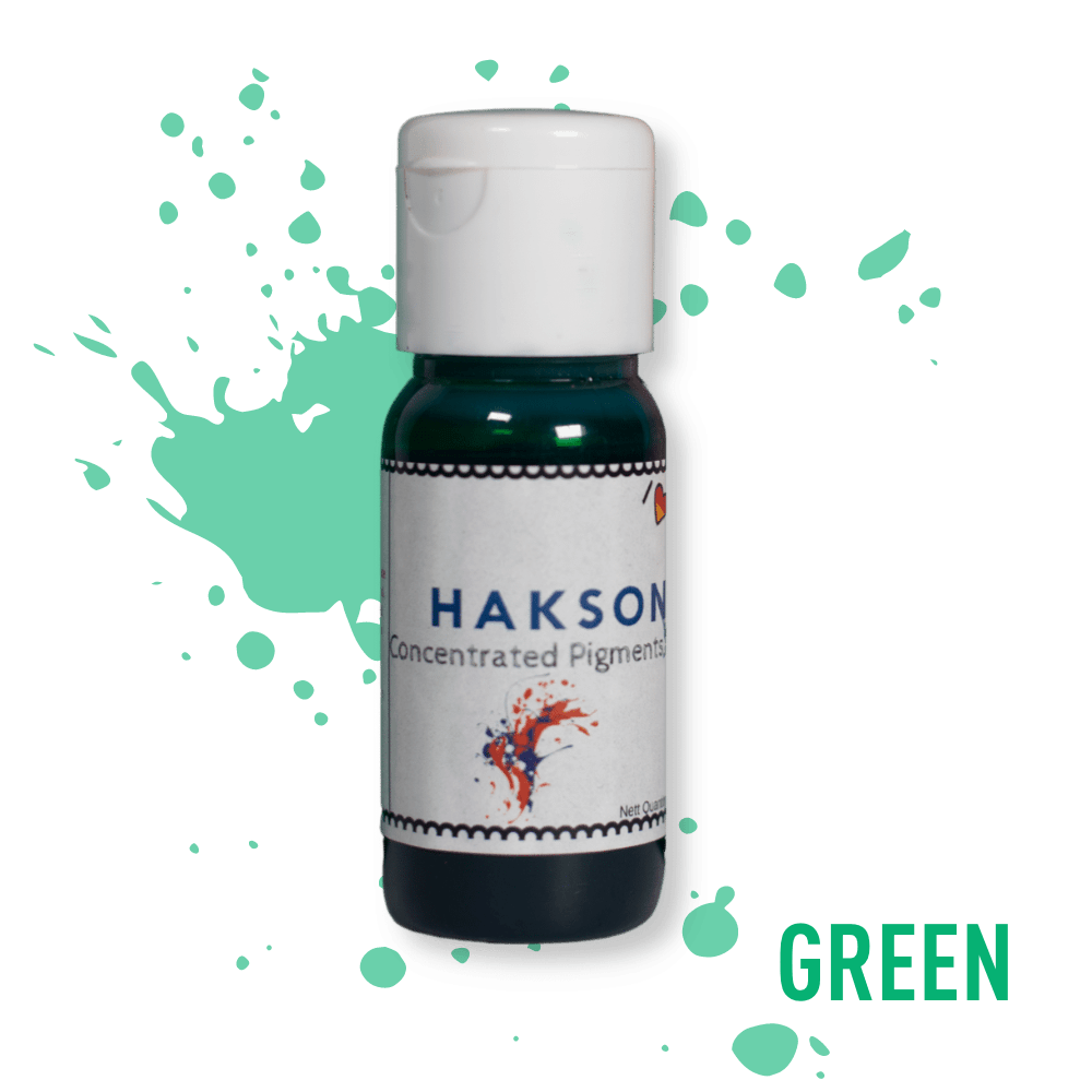Haksons Concentrated (Translucent) Pigments for Epoxy Resin - Green - BohriAli.com
