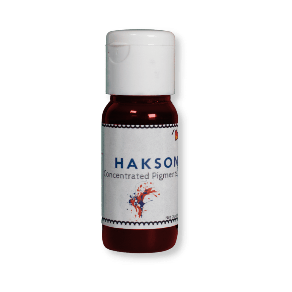 Haksons Concentrated (Translucent) Pigments for Epoxy Resin - Red - BohriAli.com