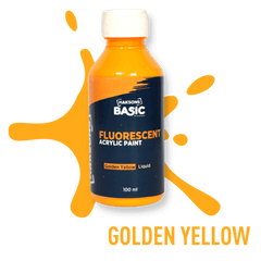 Haksons Fluorescent Paint - Golden Yellow - BohriAli.com