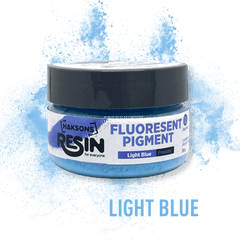 Haksons Fluorescent Pigments / Neon Powders - Light Blue - BohriAli.com