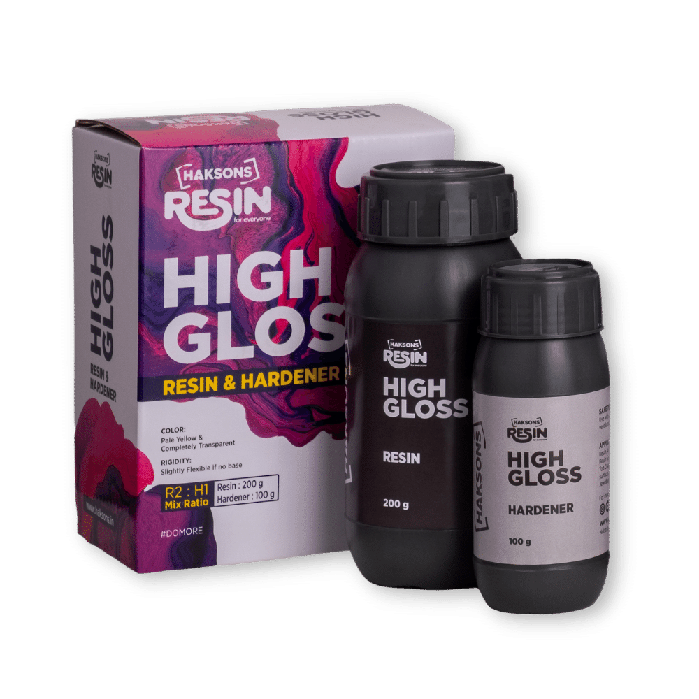 Haksons High Gloss Epoxy Resin & Hardener Coat - BohriAli.com