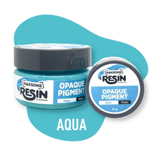 Haksons Opaque Pigment - Aqua | for Epoxy Resin - BohriAli.com