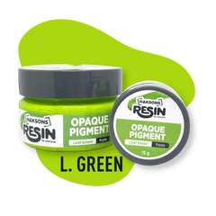Haksons Opaque Pigment - Leaf Green | for Epoxy Resin - BohriAli.com