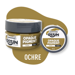 Haksons Opaque Pigment - Ochre | for Epoxy Resin - BohriAli.com