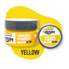 Haksons Opaque Pigment - Yellow | for Epoxy Resin - BohriAli.com