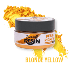 Haksons Pearl Pigments (Mica Powders) - Blonde Yellow | for Epoxy Resin - BohriAli.com