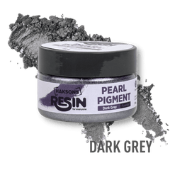 Haksons Pearl Pigments (Mica Powders) - Dark Grey | for Epoxy Resin - BohriAli.com