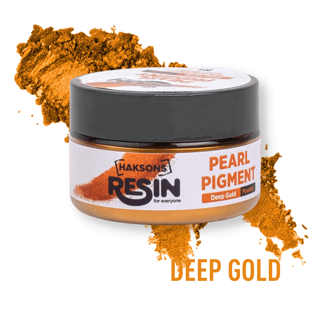 Haksons Pearl Pigments (Mica Powders) - Deep Gold - BohriAli.com