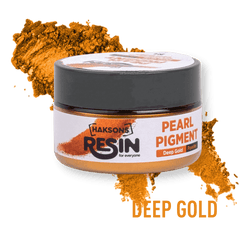 Haksons Pearl Pigments (Mica Powders) - Deep Gold | for Epoxy Resin - BohriAli.com