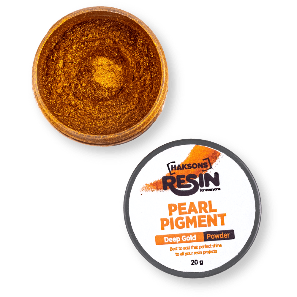 Haksons Pearl Pigments (Mica Powders) - Deep Gold - BohriAli.com