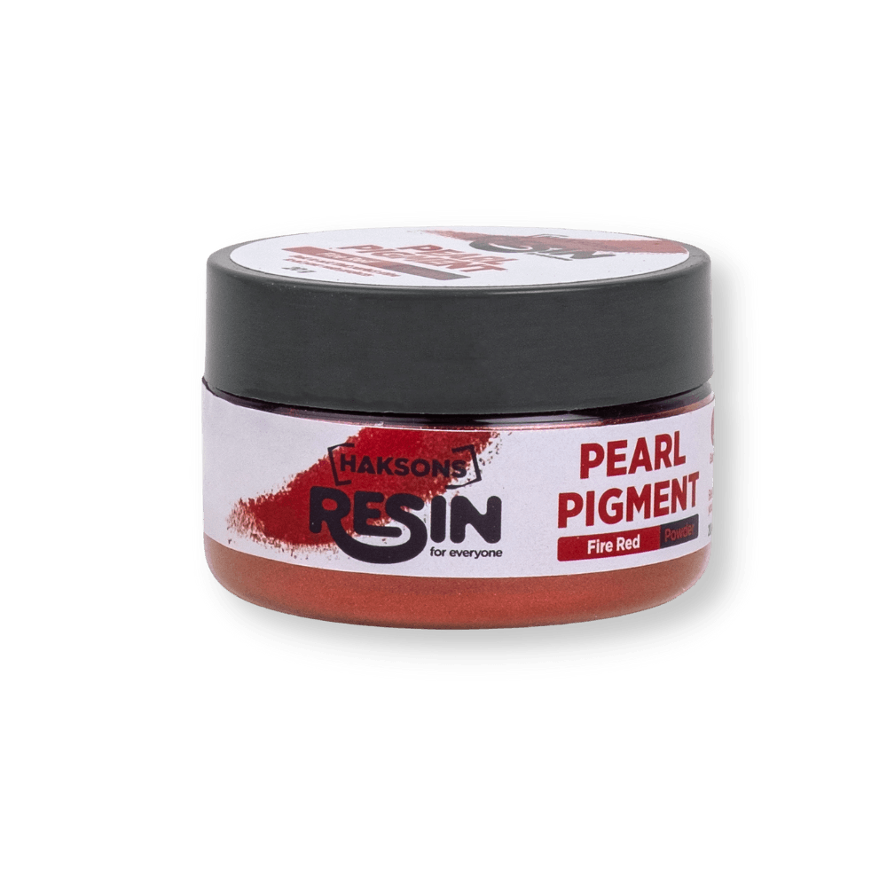 Haksons Pearl Pigments (Mica Powders) - Fire Red - BohriAli.com