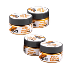 Haksons Pearl Pigments (Mica Powders) - Gold Range | for Epoxy Resin - BohriAli.com