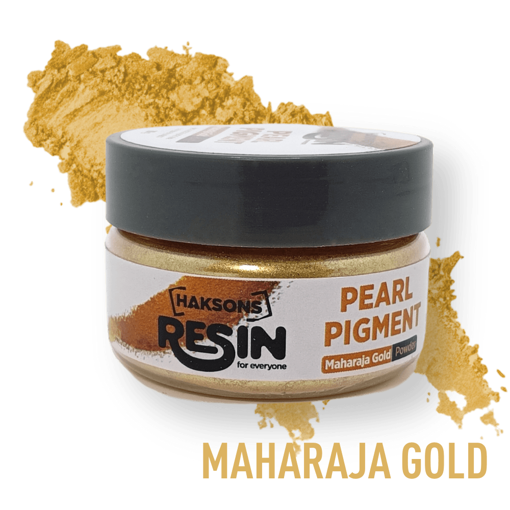 Haksons Pearl Pigments (Mica Powders) - Maharaja Gold - BohriAli.com