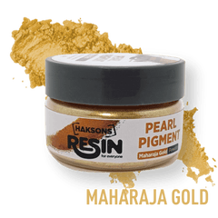 Haksons Pearl Pigments (Mica Powders) - Maharaja Gold | for Epoxy Resin - BohriAli.com