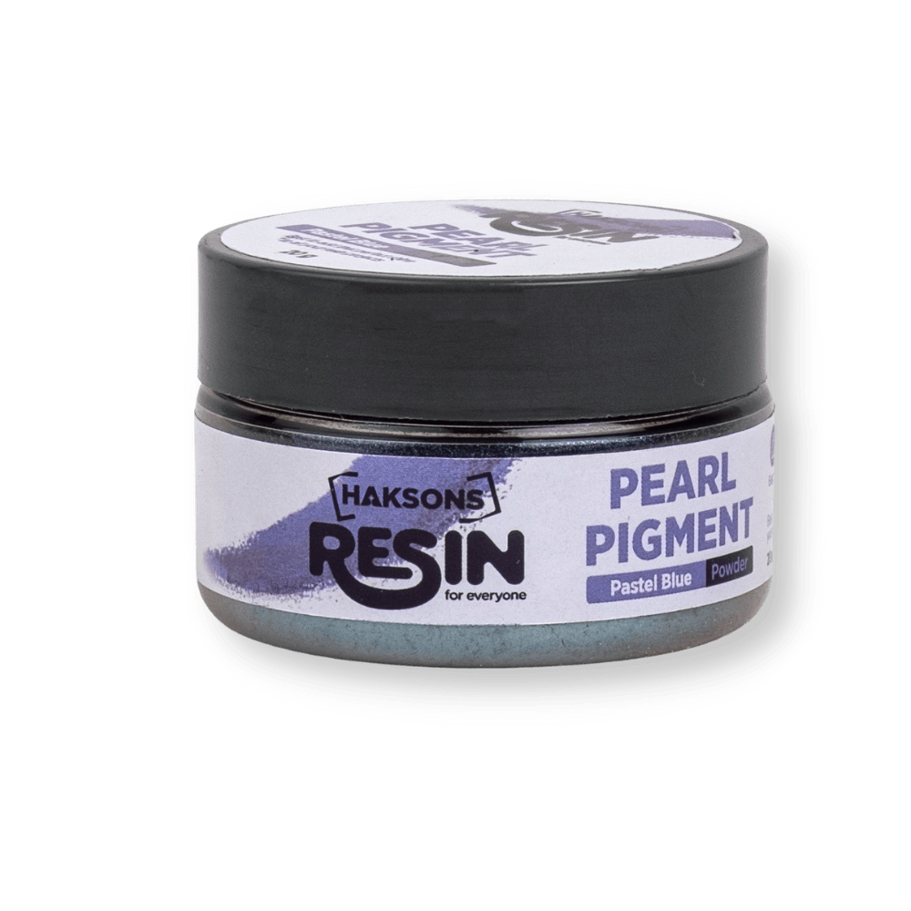 Haksons Pearl Pigments (Mica Powders) - Pastel Blue - BohriAli.com