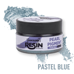 Haksons Pearl Pigments (Mica Powders) - Pastel Blue | for Epoxy Resin - BohriAli.com