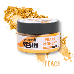 Haksons Pearl Pigments (Mica Powders) - Peach | for Epoxy Resin - BohriAli.com