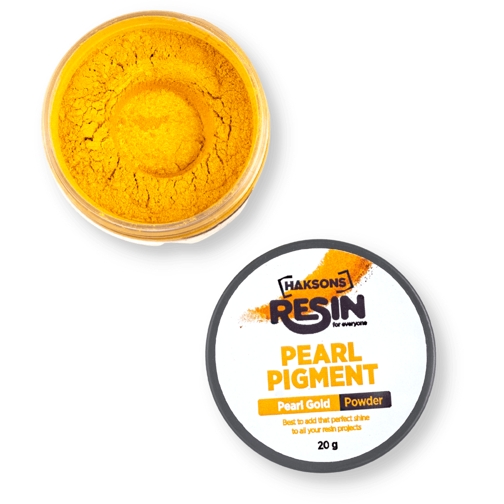 Haksons Pearl Pigments (Mica Powders) - Pearl Gold - BohriAli.com