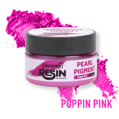Haksons Pearl Pigments (Mica Powders) - Poppin Pink | for Epoxy Resin - BohriAli.com