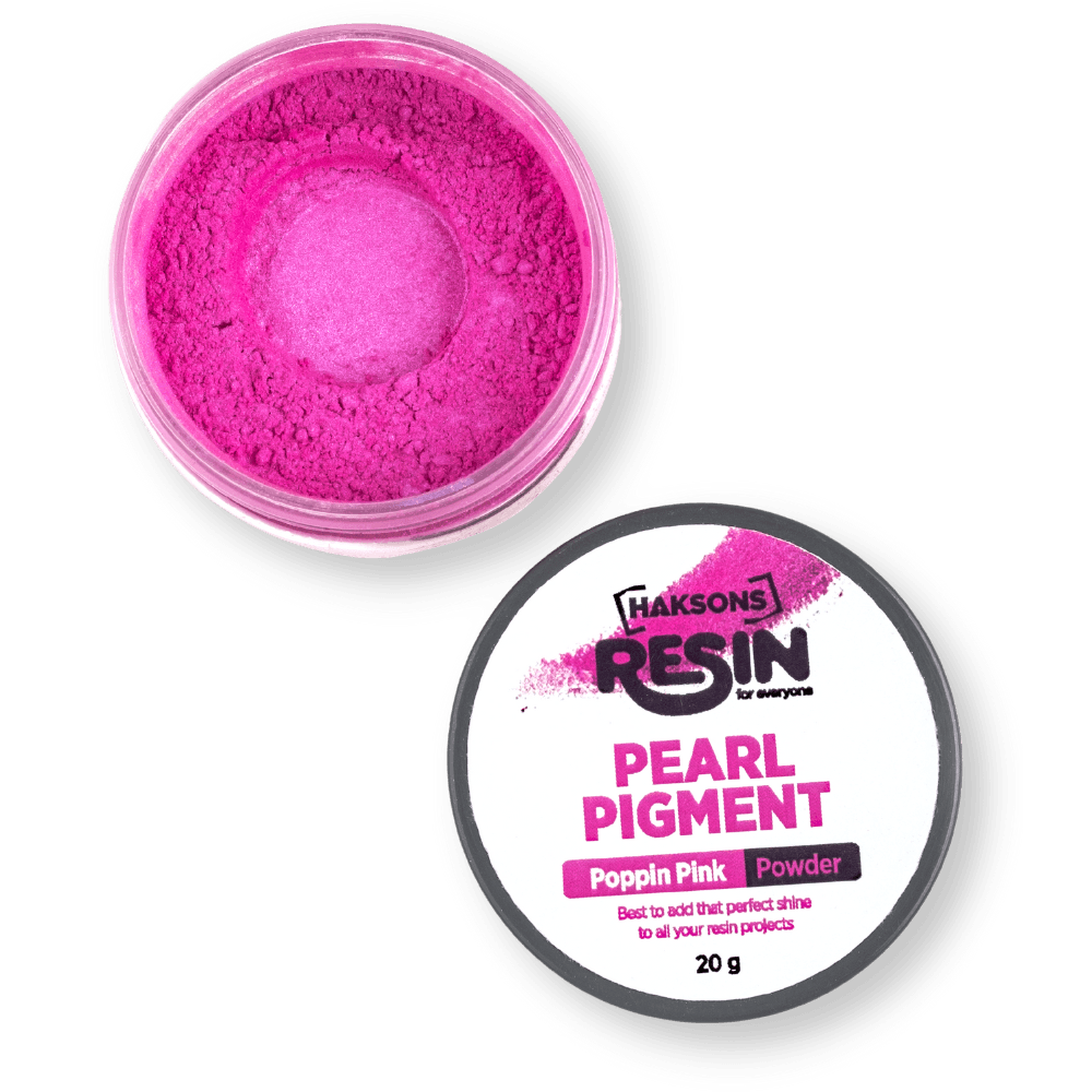 Haksons Pearl Pigments (Mica Powders) - Poppin Pink - BohriAli.com