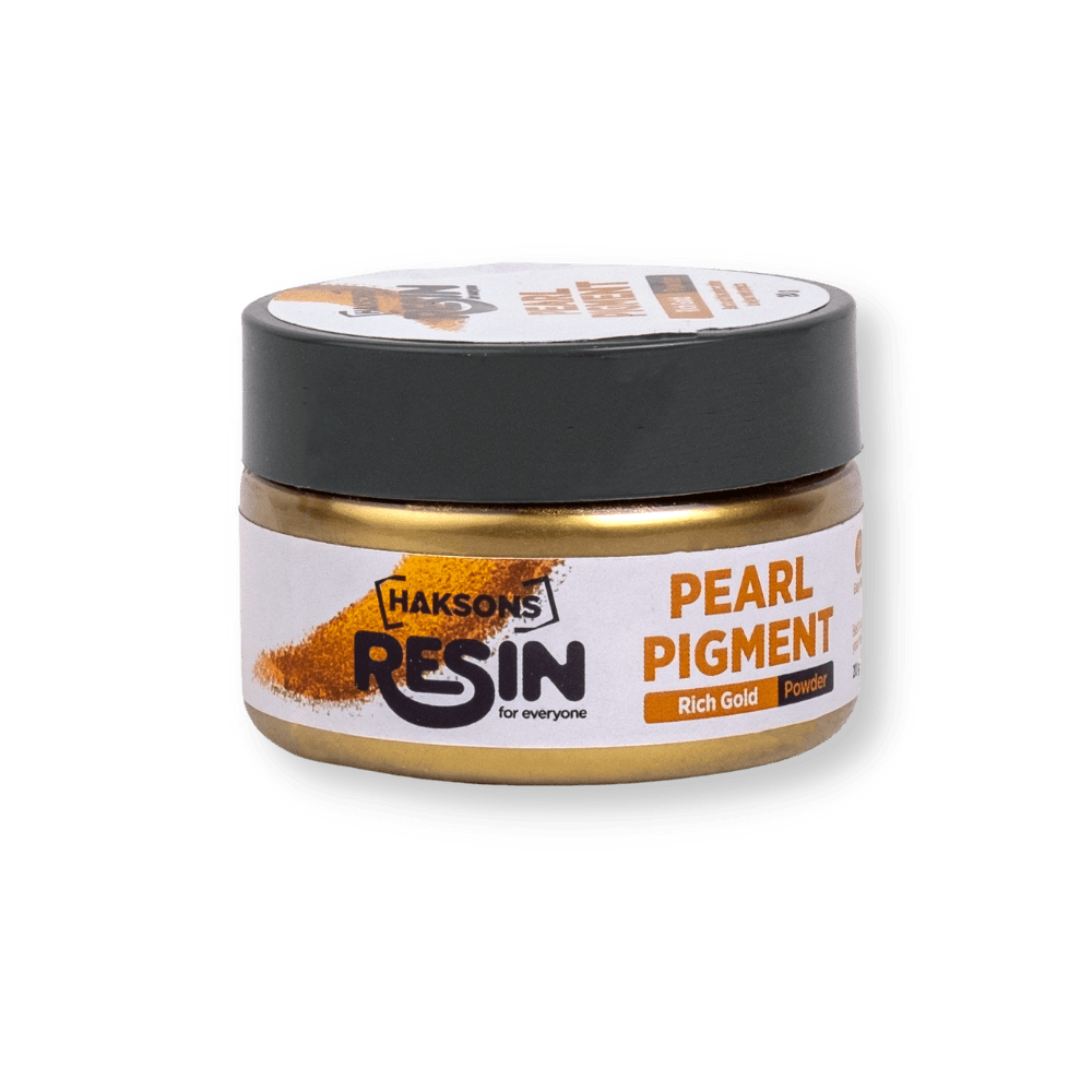 Haksons Pearl Pigments (Mica Powders) - Rich Gold - BohriAli.com