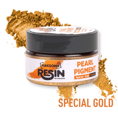 Haksons Pearl Pigments (Mica Powders) - Special Gold | for Epoxy Resin - BohriAli.com