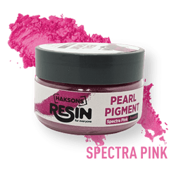 Haksons Pearl Pigments (Mica Powders) - Spectra Pink | for Epoxy Resin - BohriAli.com