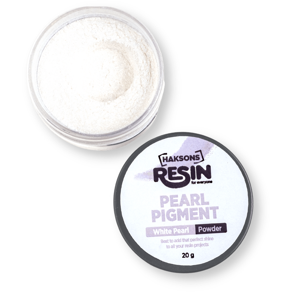 Haksons Pearl Pigments (Mica Powders) - White - BohriAli.com