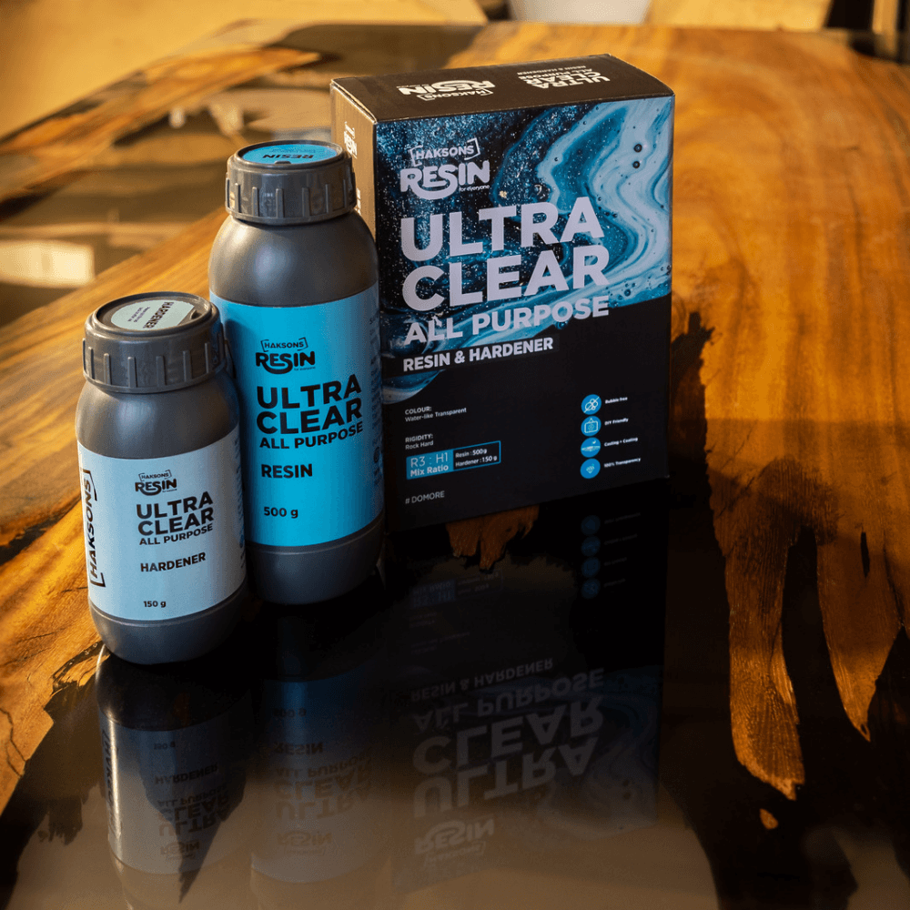 Haksons Ultra Clear All Purpose Epoxy Resin and Hardener (3:1)