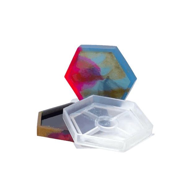 Mold Trinket tray Coaster silicone mould for Resin Epoxy Jesmonite