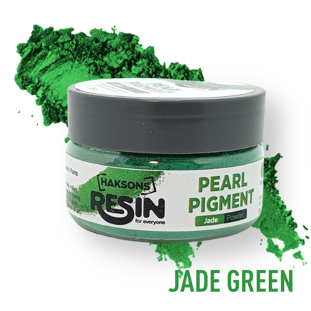 Haksons Pearl Pigments (Mica Powders) - Jade Green