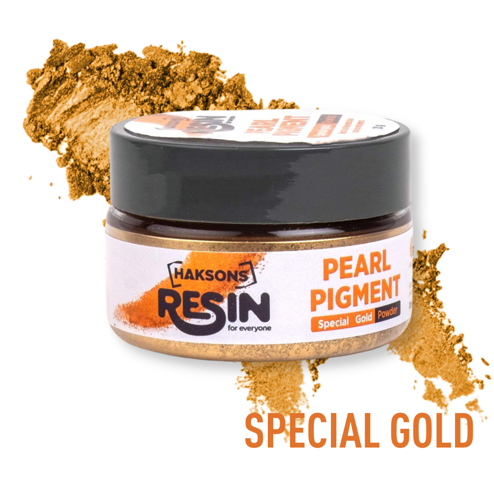 Haksons Pearl Pigments (Mica Powders) - Gold Range