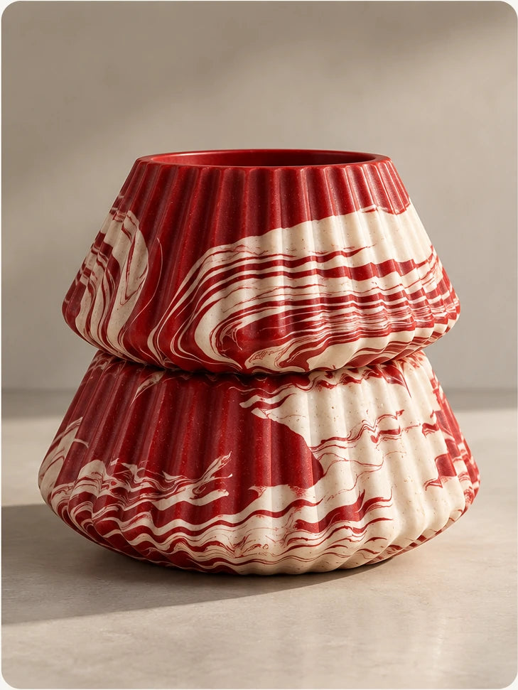 Sculptural decorative castings illustrating colour and form